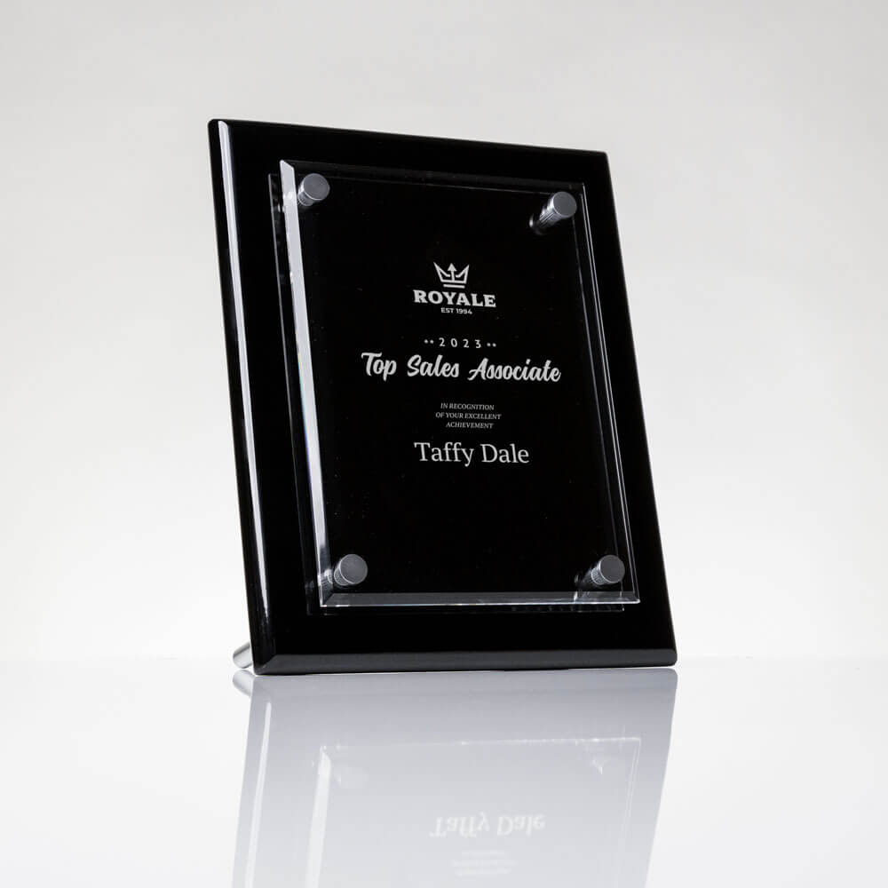 Picture of Floating Plaque - Black