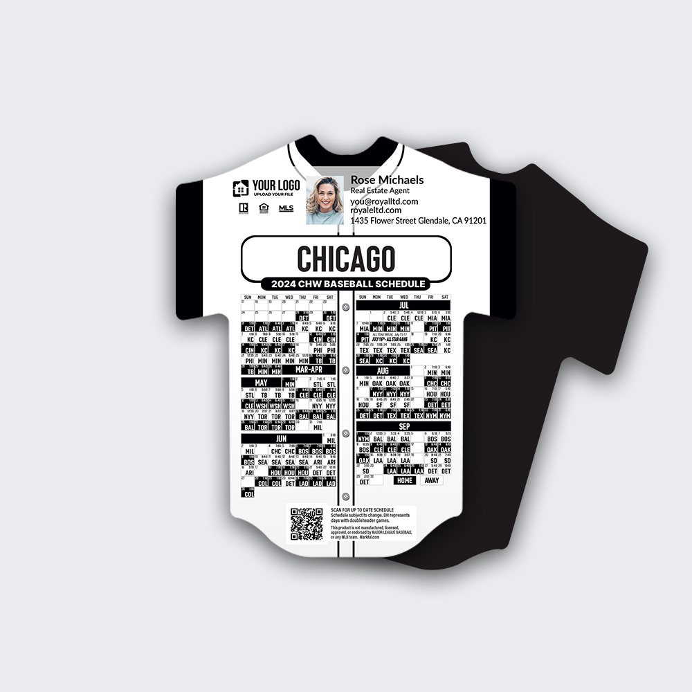 Picture of Jersey Shape Magnets - Chicago White Sox