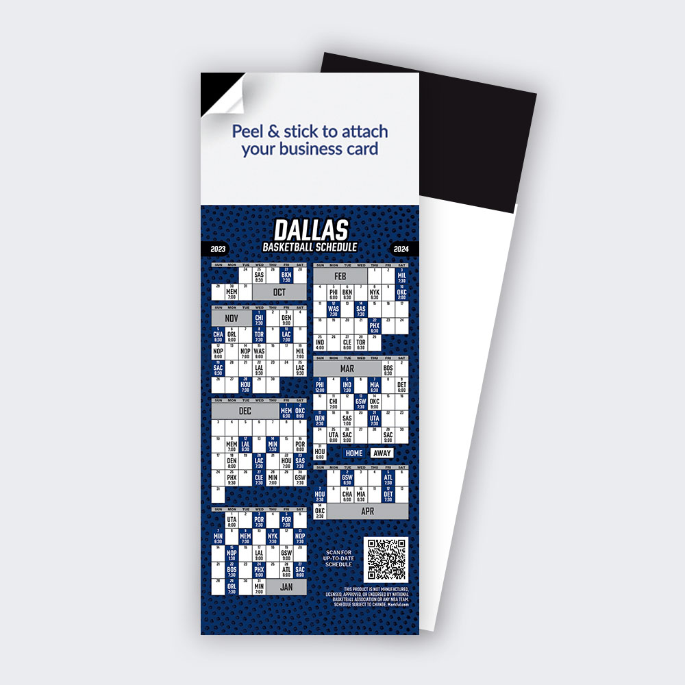 Picture of 2023-24 Stock QuickStix Basketball Magnets - Dallas Mavericks 