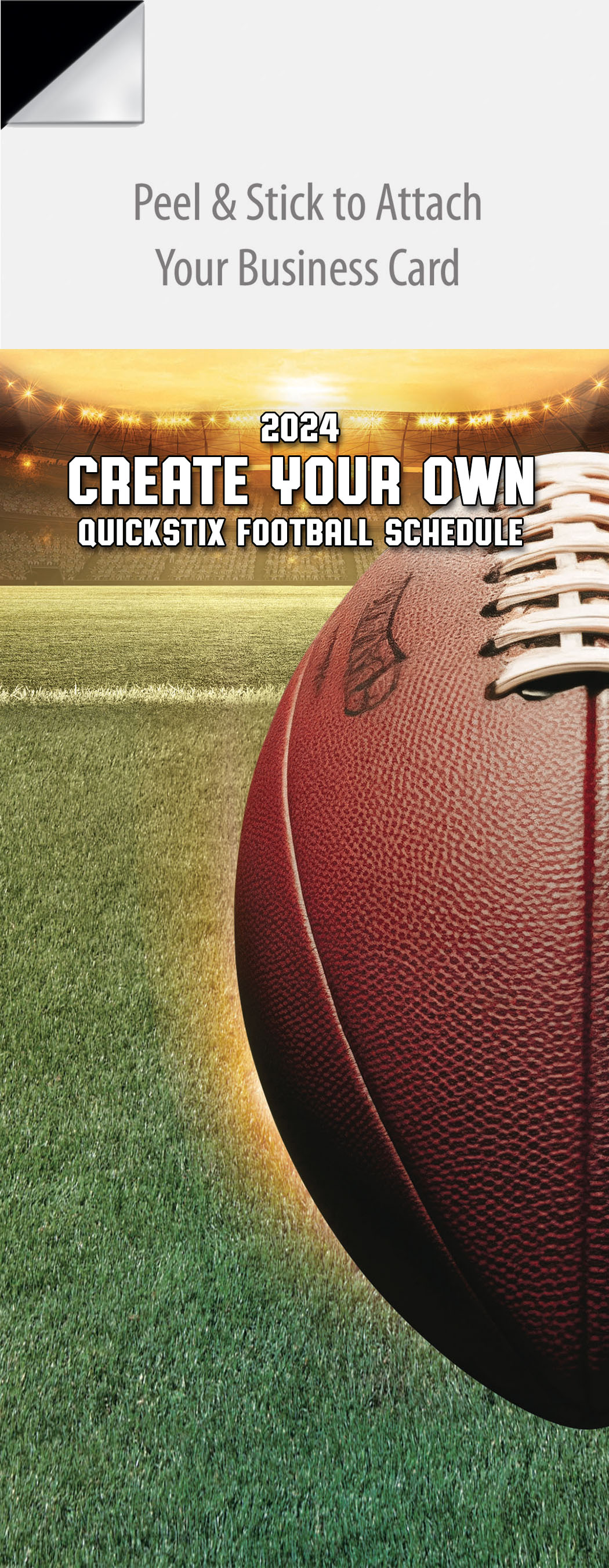Picture of Create-Your-Own Peel & Stick QuickStix Football Magnet 2024