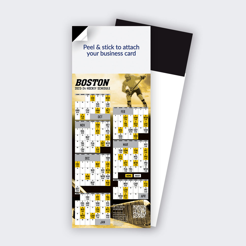 Picture of 2023-24 QuickStix Hockey Magnets - Boston Bruins